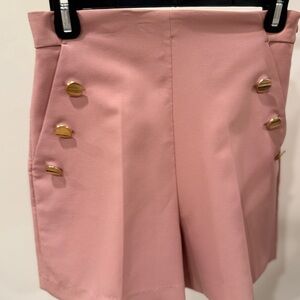 Zara Blush Pink Shorts